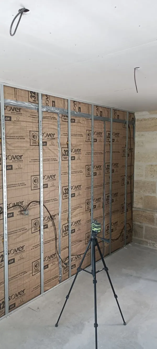 Rénovation chambre et dressing - Chantier 22