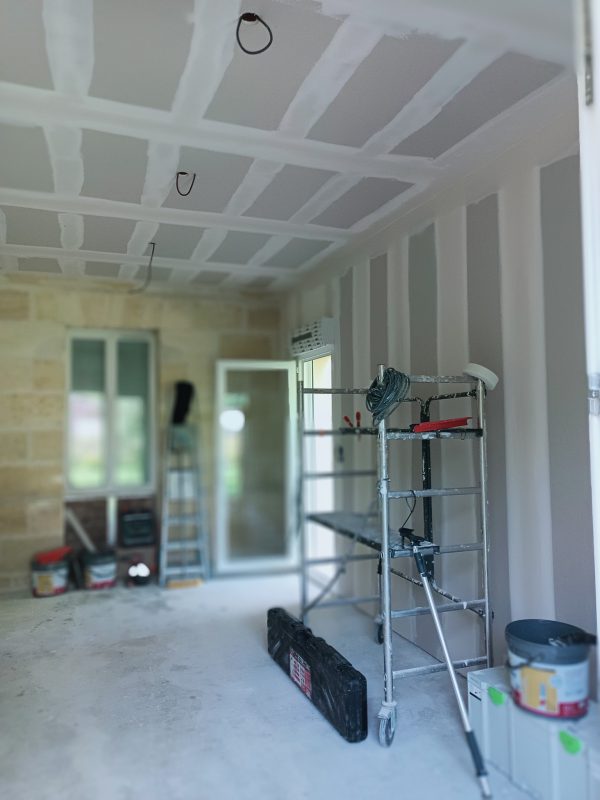 Aménagement combles et isolation - Chantier 20