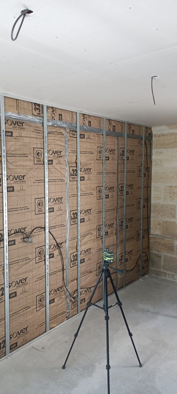 Rénovation chambre et dressing - Chantier 22