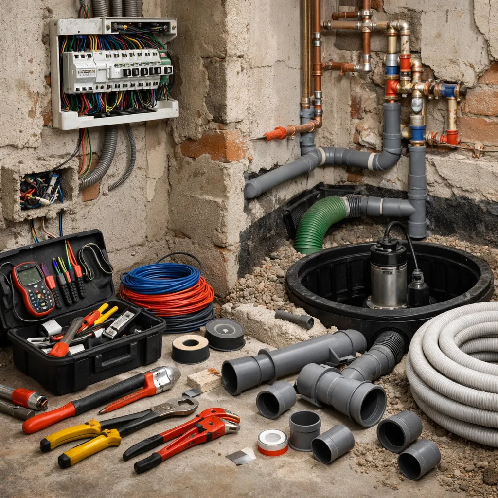 Travaux d'électricité, plomberie et assainissement à Civrac-de-Blaye